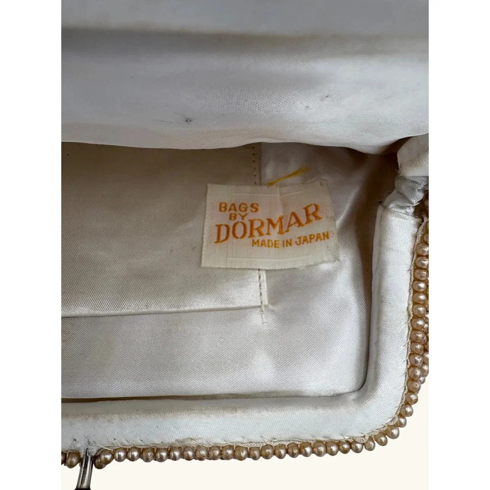 Vintage Bags by Dormar Beaded Clutch Floral Butterfly Evening Bag Made in Japan